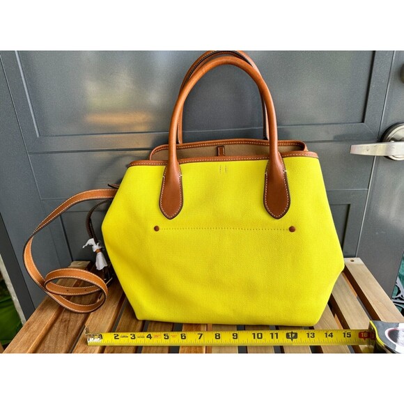 NWT $298 POLO RALPH LAUREN WOMEN'S BAG Canvas Bellport Medium Tote reversible ne - Picture 13 of 16